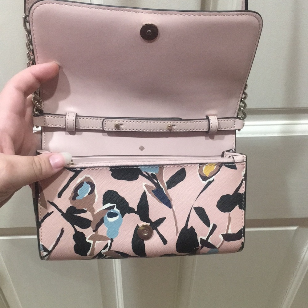 NWT Kate Spade Cameron Paper Rose Pink Crossbody Purse Bag - Picture 5 of 16